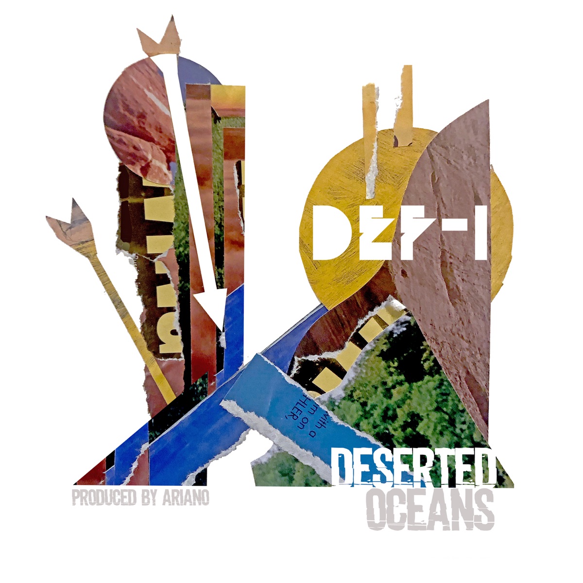Deserted Oceans (feat. Ariano) by Def-i album cover