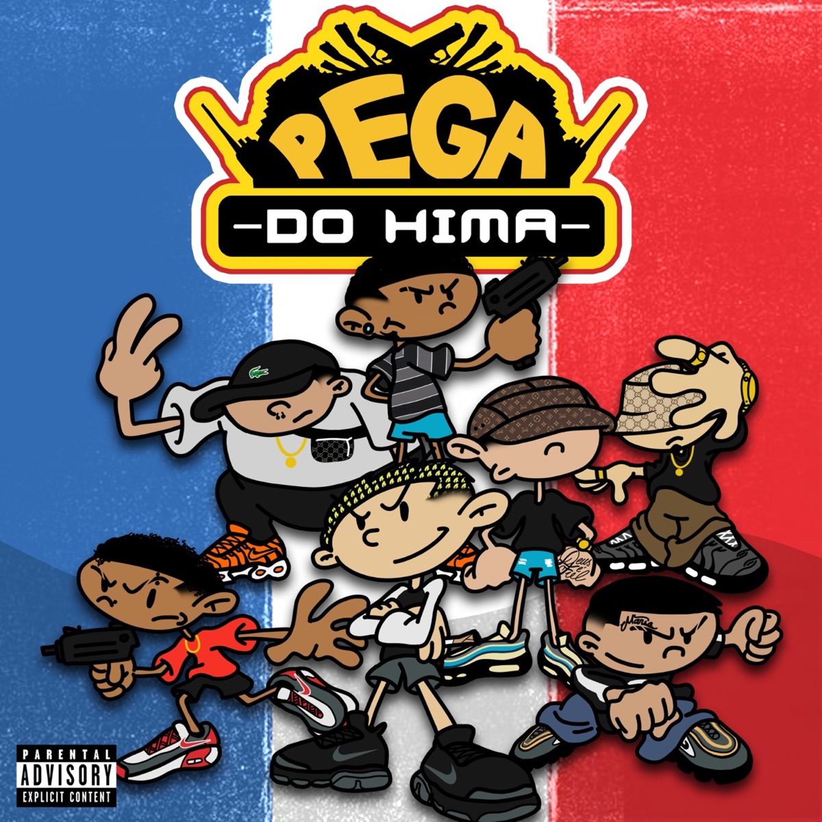 Pega do Hima (feat. Nicolas Atlas, Noturno Kurt, OGMarlo, Ventu075, Xand3100 & Dg3100) - Single by Lil Daan album cover