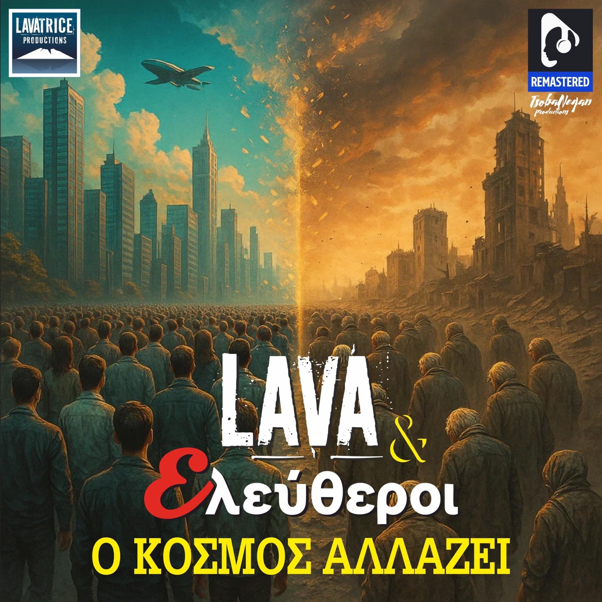 O kosmos allazei (feat. ELEFTHEROI) [Remastered 2025] - Single by LAVA album cover
