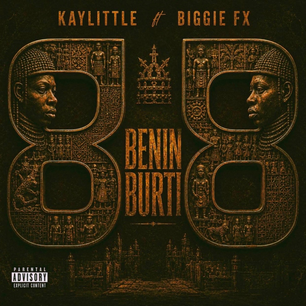 Benin burti (ogiso) - Single by Kay Little & Biggie fx album cover