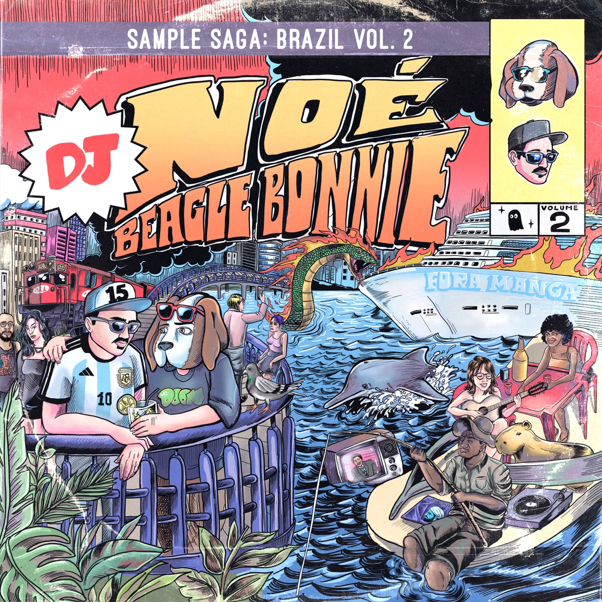Sample Saga: Brazil, Vol. 2 by Beagle Bonnie & DJ Noé album cover