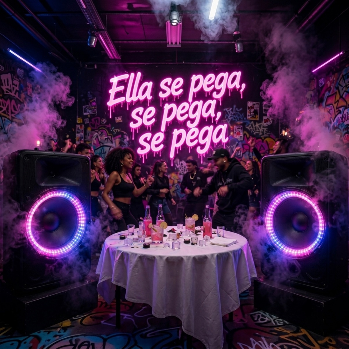 Ella Se Pega Se Pega (feat. Blake Zero & Mister K-rloz) - Single by Wero DTC album cover