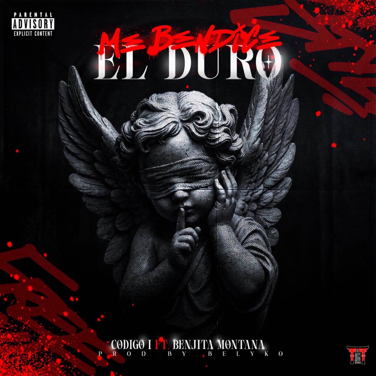 Me Bendice El Duro - Single by Benjita Montana & Codigo 1 album cover