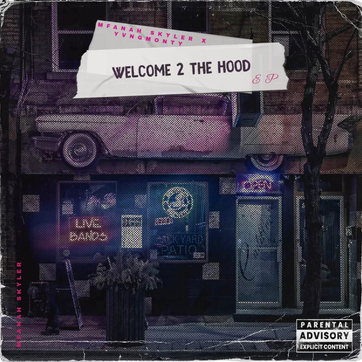 Welcome 2 The Hood (Remix) - Single by Mfanah Skyler & YvngMonty album cover