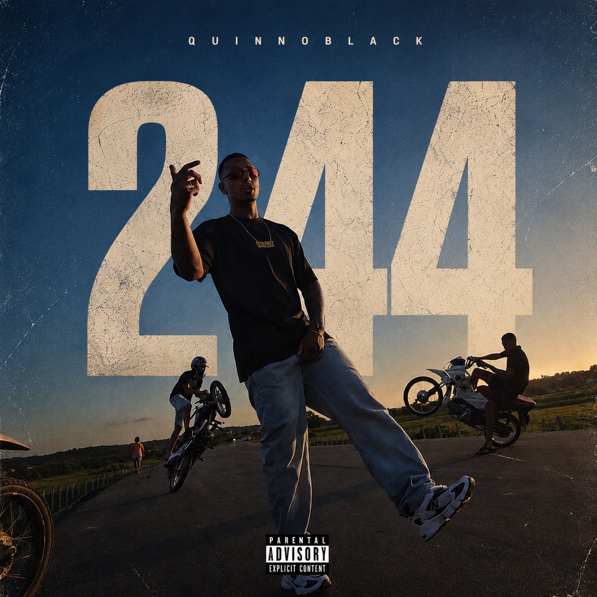 244 - Single by QuinnoBlack & MC Ruanzin album cover