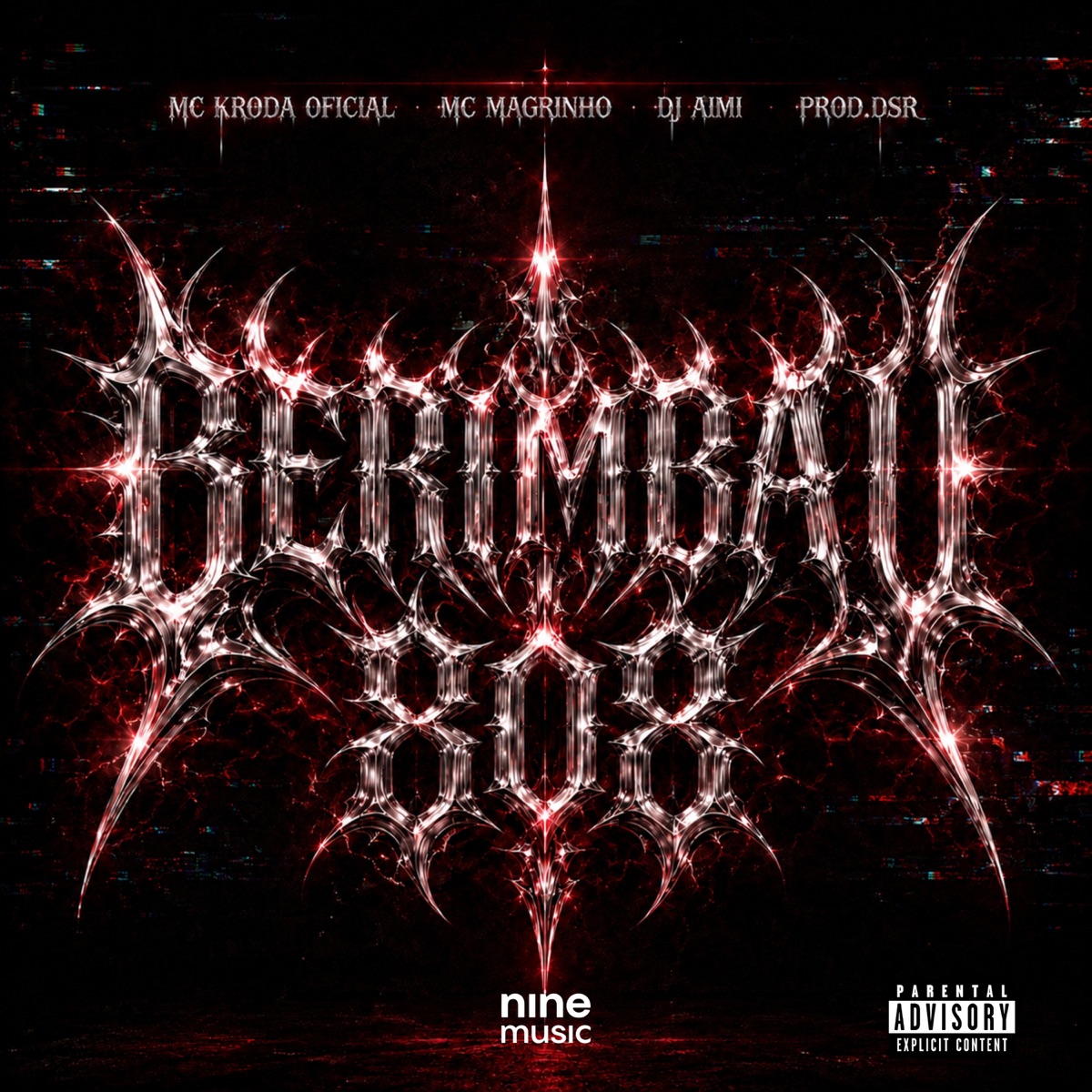 BERIMBAU 808 - Single by Mc Kroda Oficial, Mc Magrinho, Dj Aimi & prod.dsr album cover