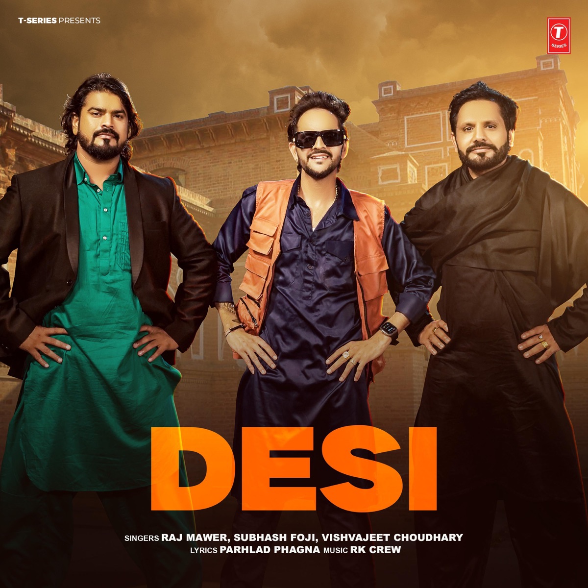 Desi - Single by Raj Mawer, Vishvajeet Choudhary & Subhash Foji album cover