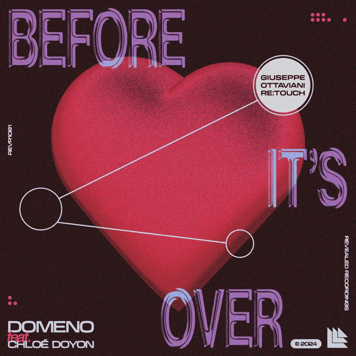 Before It's Over (Giuseppe Ottaviani Retouch) - Single by Domeno & Chloe Doyon album cover