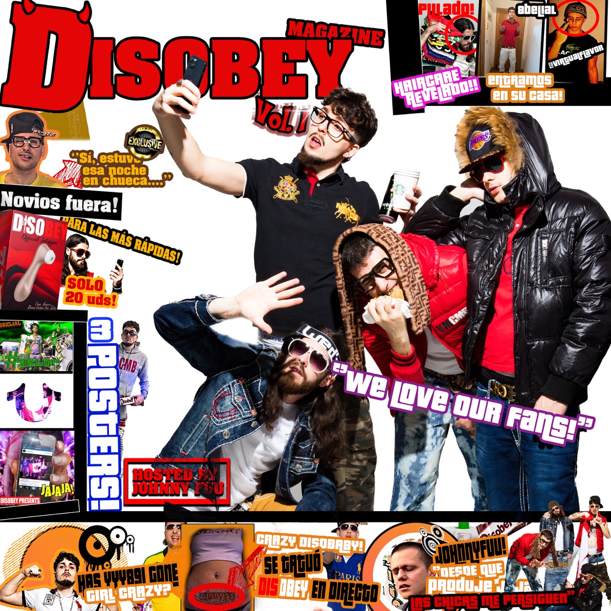 DISOBEY VOL. I by DISOBEY album cover