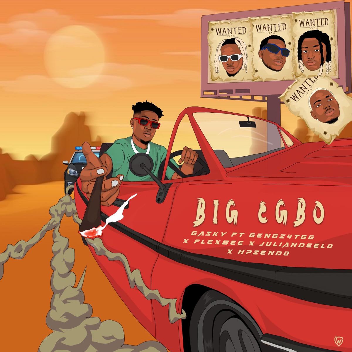 Big Egbo (feat. Gengz 4TGg, Flexbee, Julian deelo & Hp zendo) - Single by Gasky album cover