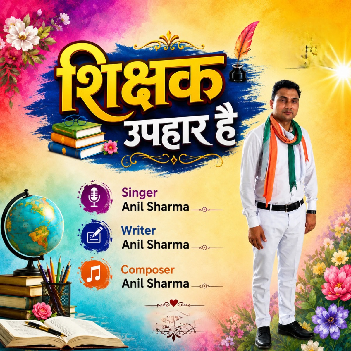 Shikshak Uphaar Hai - Single by Anil Sharma Urlana album cover