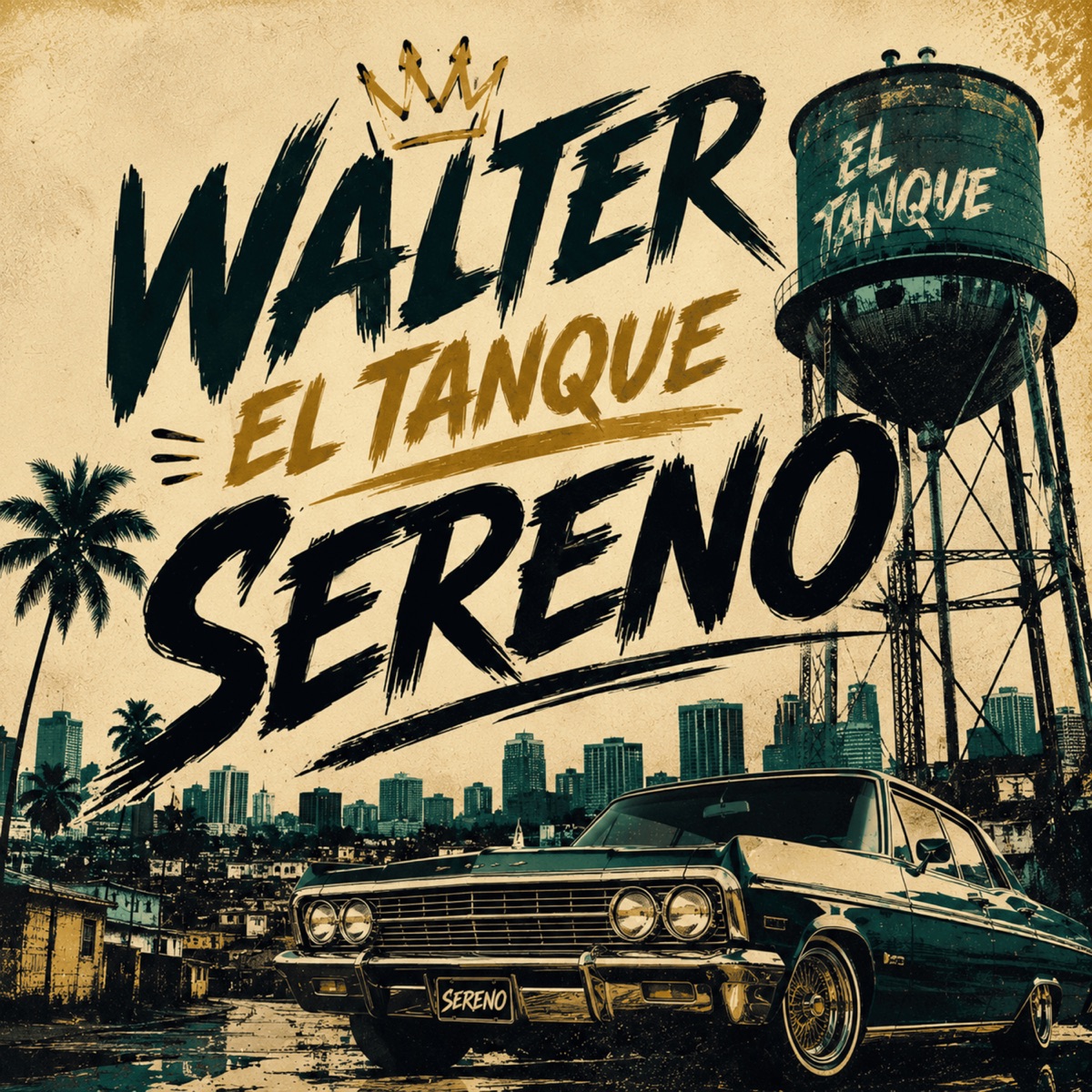 Sereno - Single by Ferrer El Tanque album cover