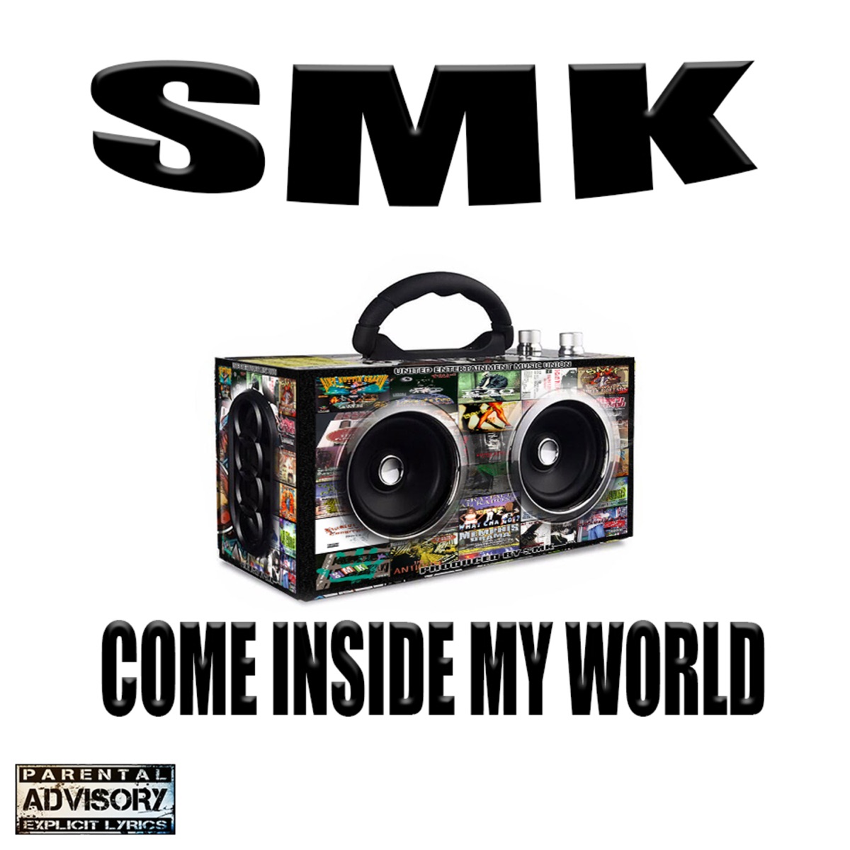 COME INSIDE MY WORLD - Single by SMK album cover