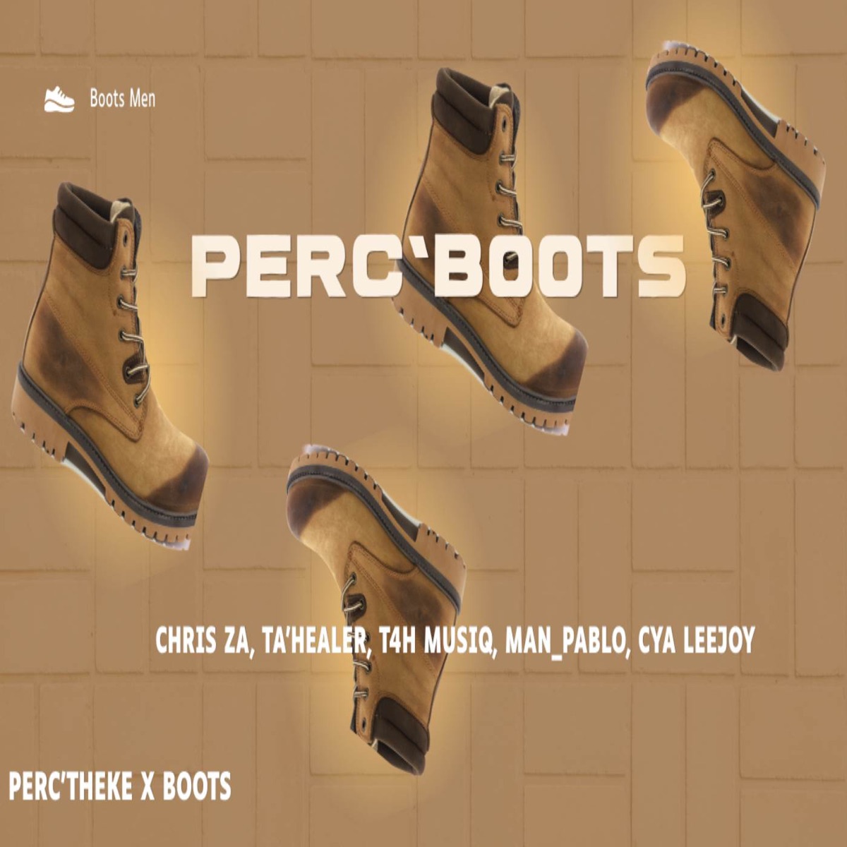 PERC'B00TS (feat. Man_Pablo) - Single by Chris ZA, Ta'Healer, Cya leejoy & T4H MusiQ album cover