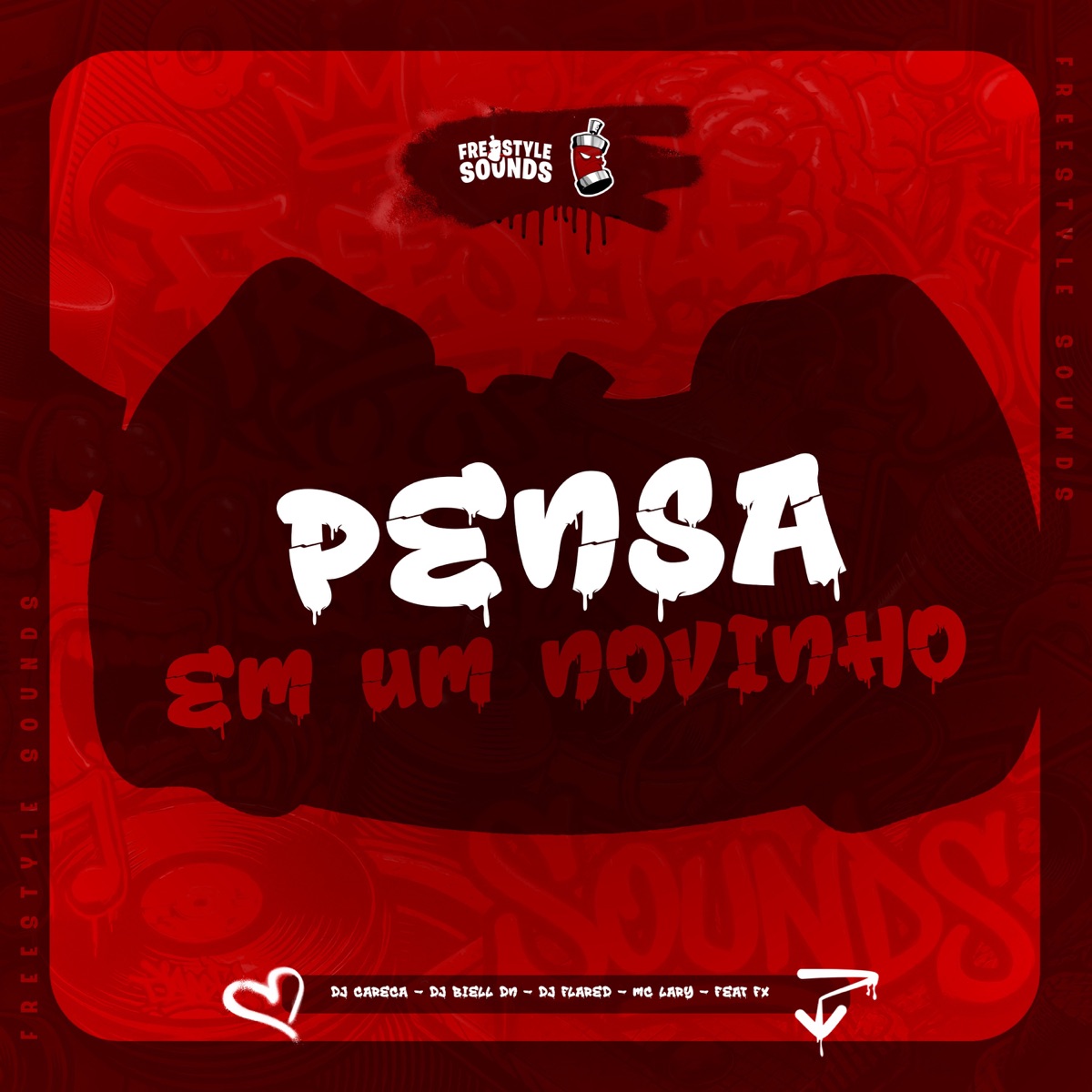 Pensa Em Um Novinho (feat. FX) - Single by Dj careca, DJ BIELL DN, Dj Flared & Mc Sara album cover
