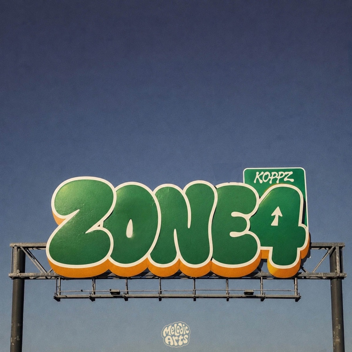 Zone4 - Single by Koppz album cover