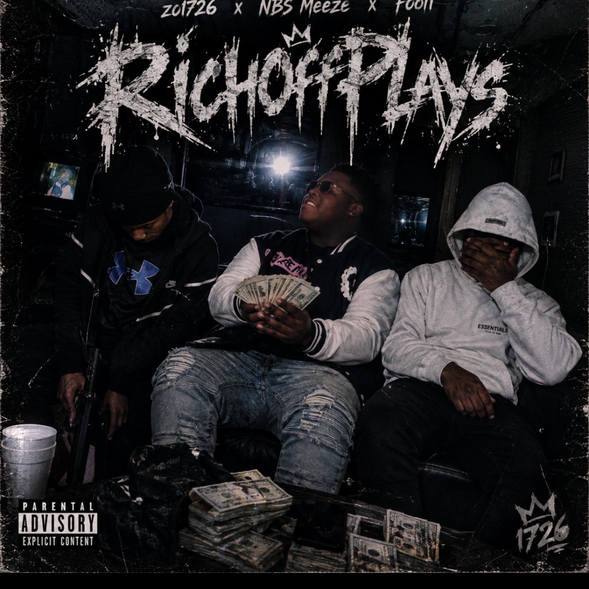 RichOffPlays (feat. NBS Meeze & Fooli) - Single by Zo1726 album cover