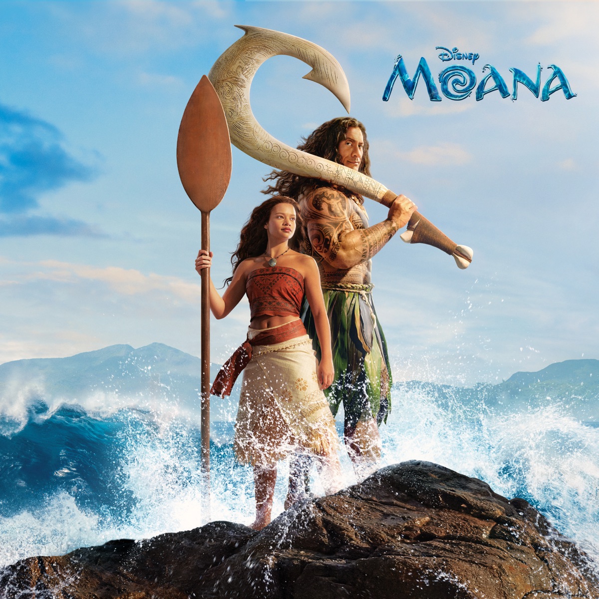 Moana (Trilha Sonora Original) by Lin-Manuel Miranda, Catherine Laga'aia & Dwayne Johnson album cover