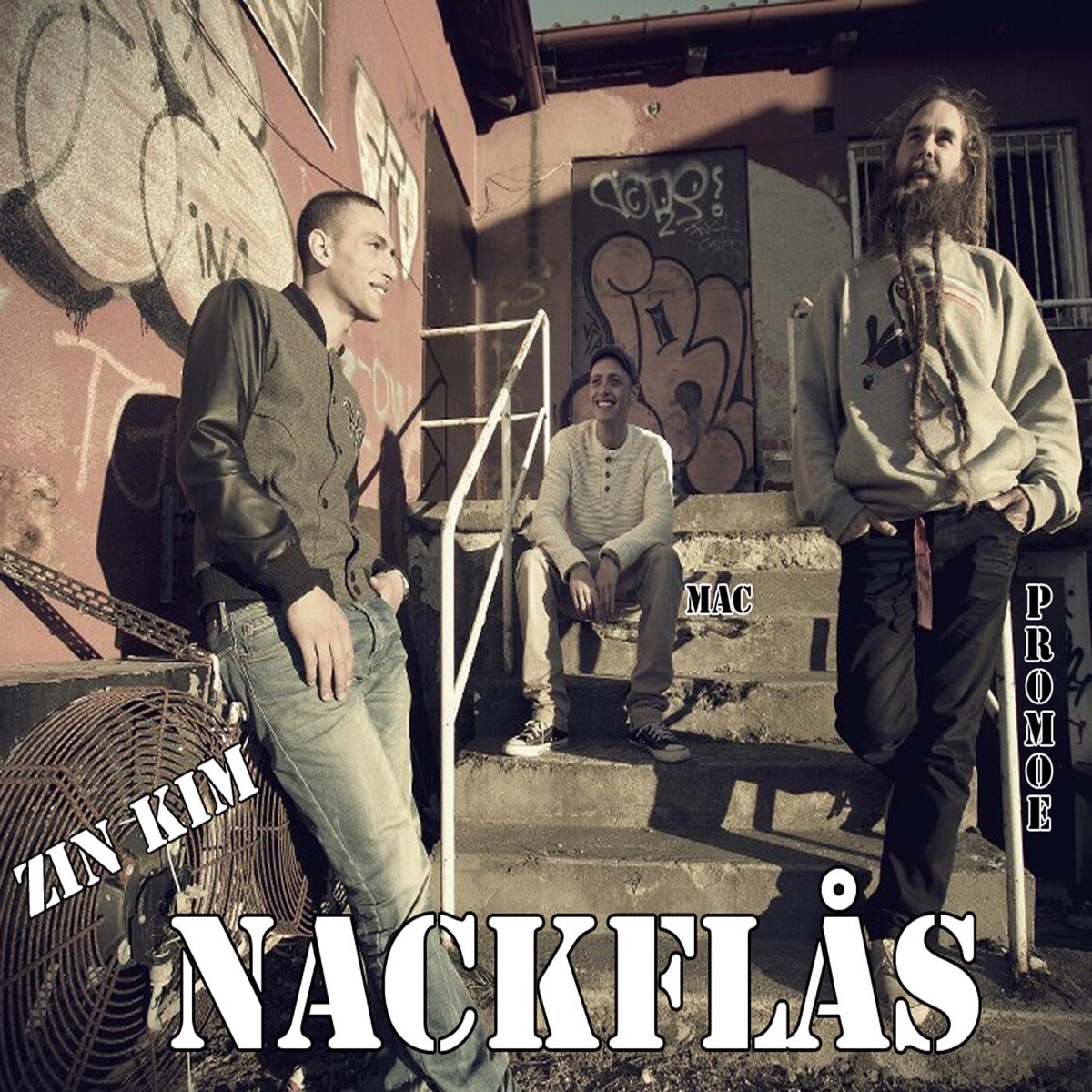 Nackflås (feat. Promoe & Mac) - Single by Zin Kim album cover