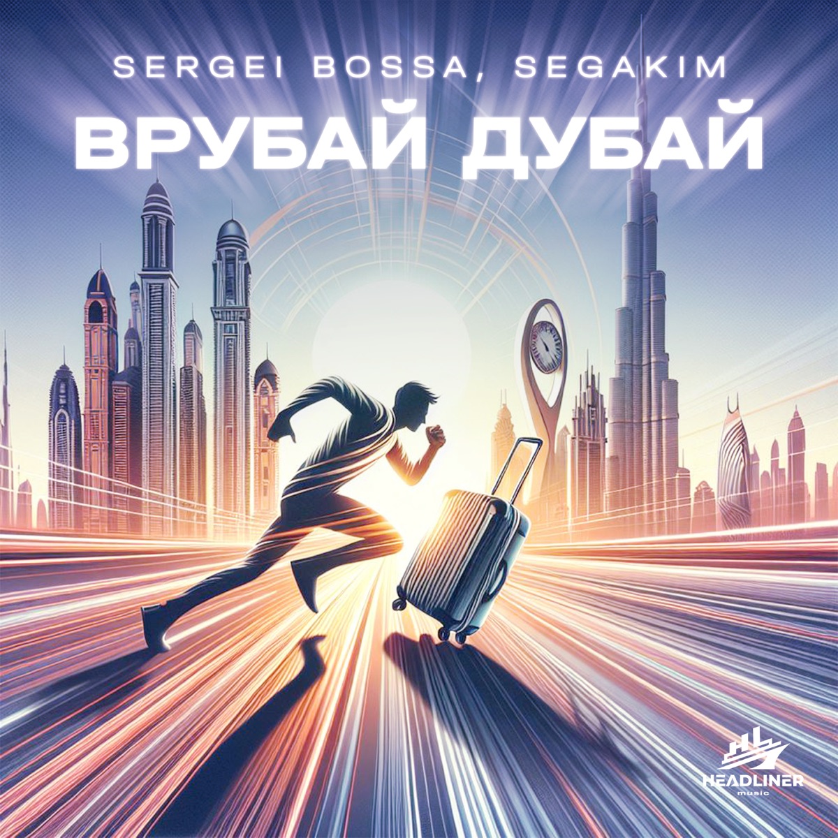 ВРУБАЙ ДУБАЙ - Single by SERGEI BOSSA & SEGAKIM album cover