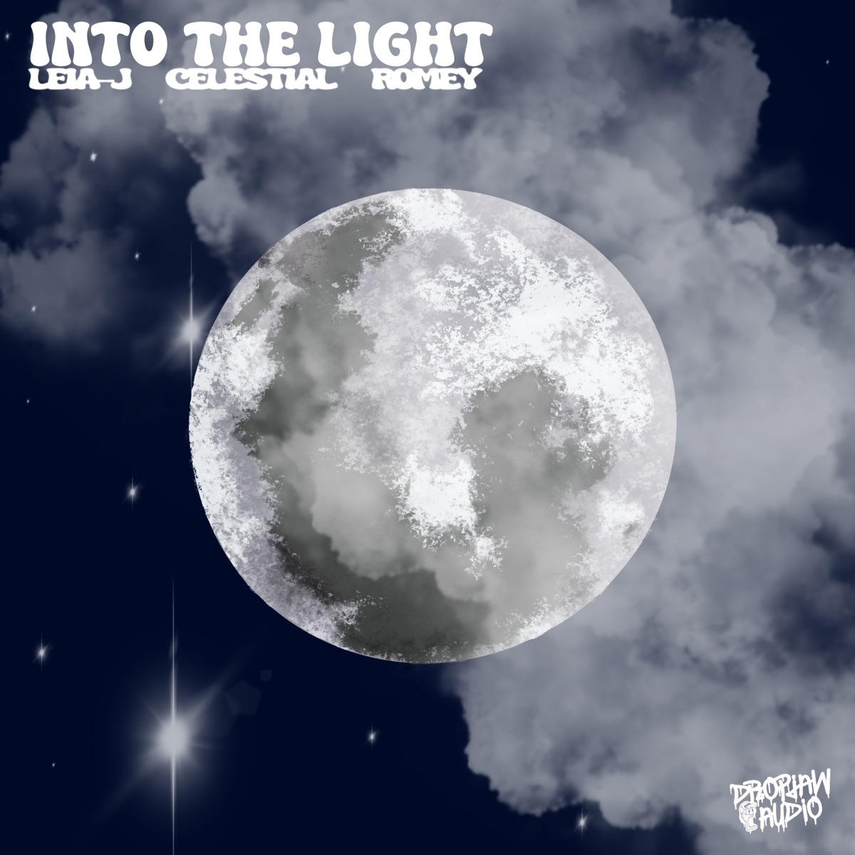 Into the Light - Single by Leia-J, Celestial & Romey Diamond-Cave album cover