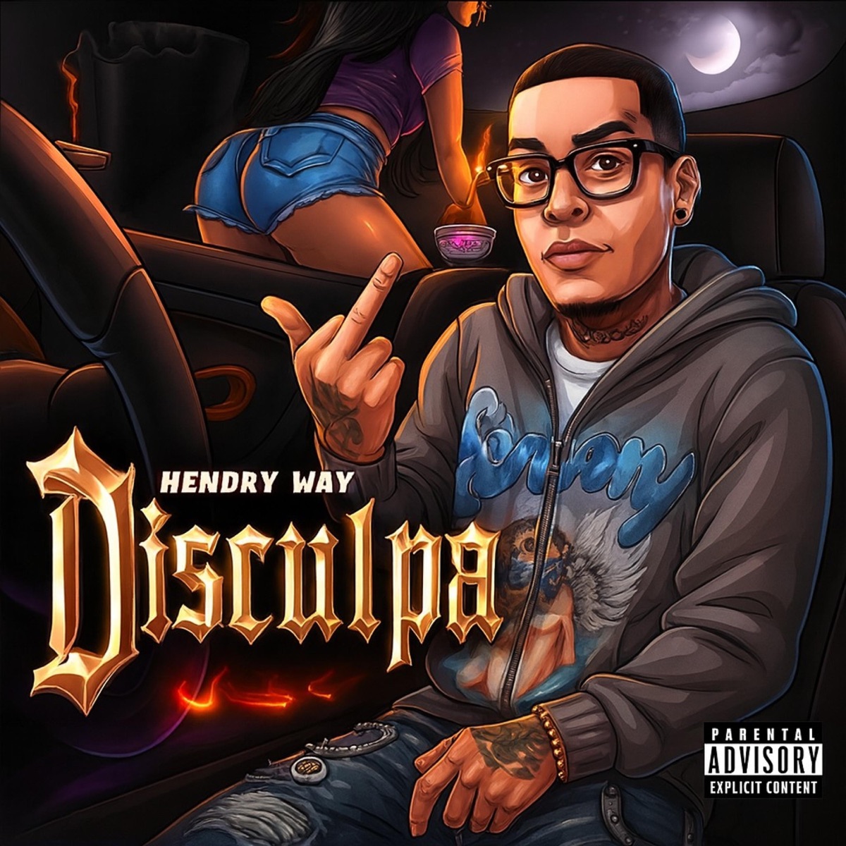 Disculpa (feat. Hendry Way) - Single by Kama produce album cover