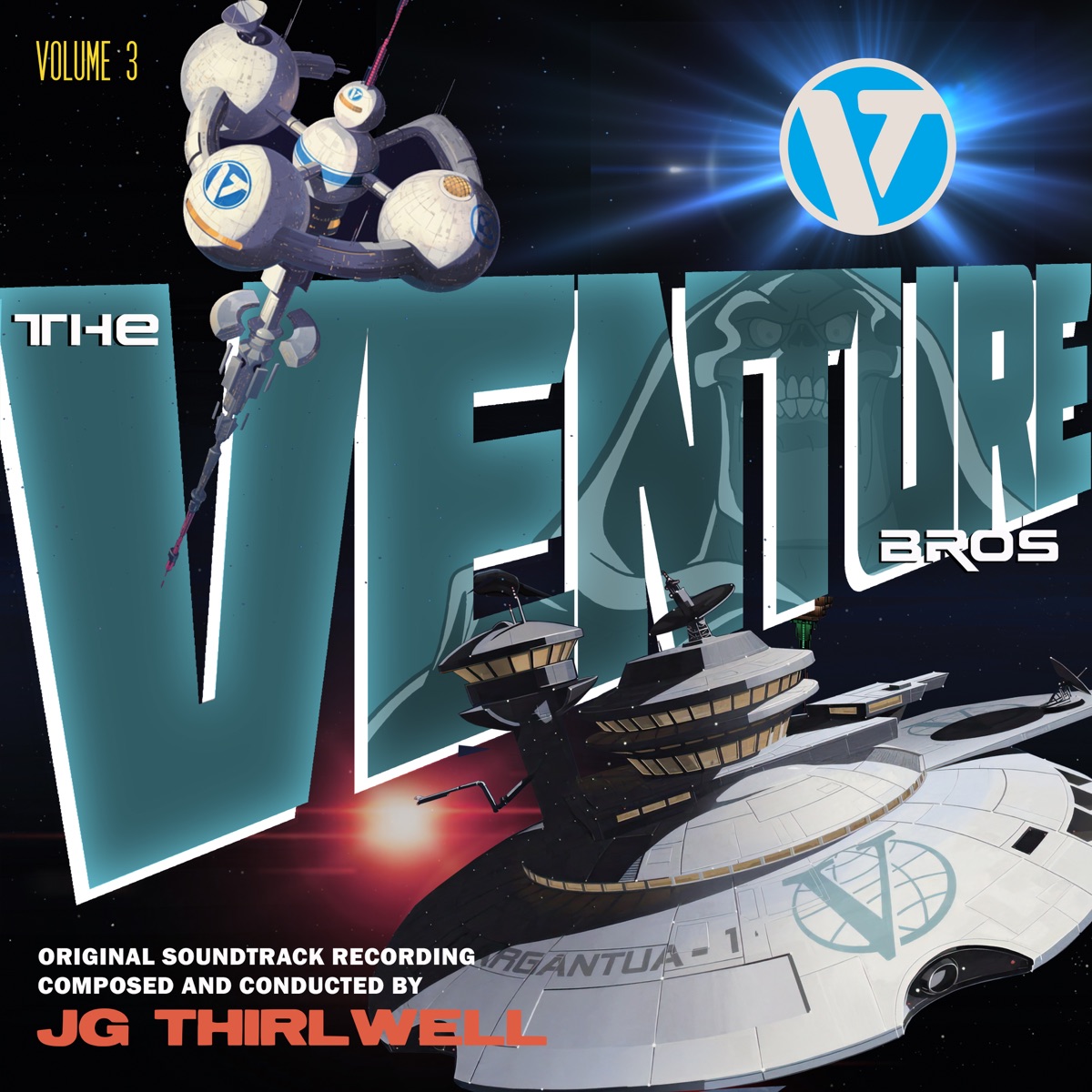 Music of The Venture Bros Volume Three by JG Thirlwell album cover