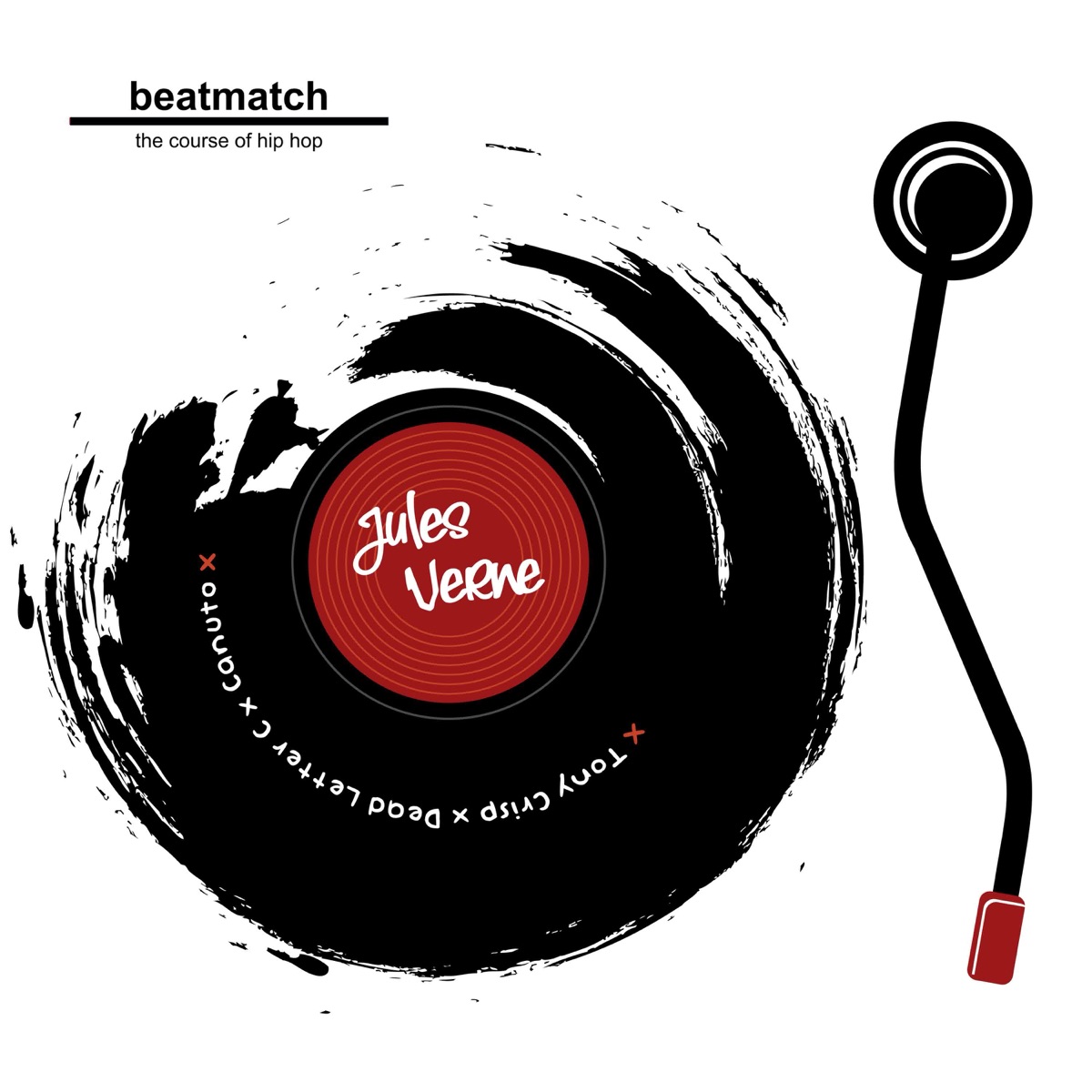 Jules Verne - Single by Canuto, Dead Letter C, Tony Crisp & beatmatch the course of hip hop album cover