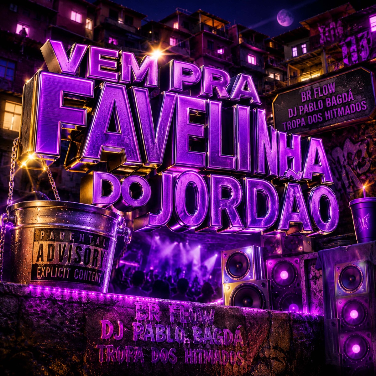 Vem pra Favelinha do Jordão - Single by Br Flow album cover