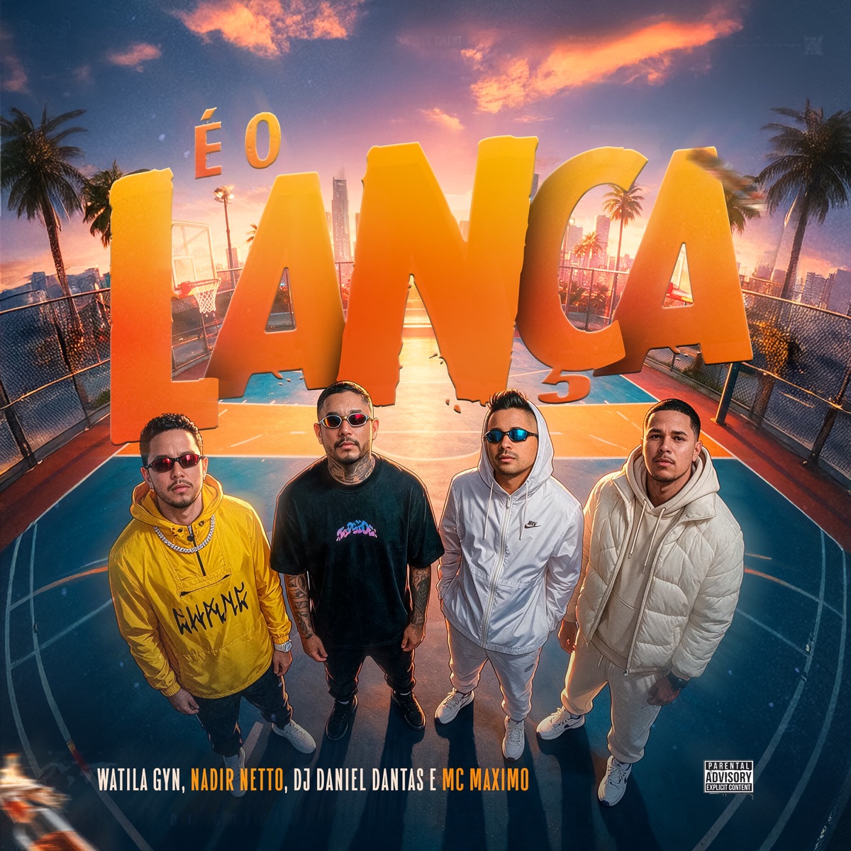 É o Lança - Single by WATILA GYN, Nadir Netto, DJ Daniel Dantas & MC MAXIMO album cover