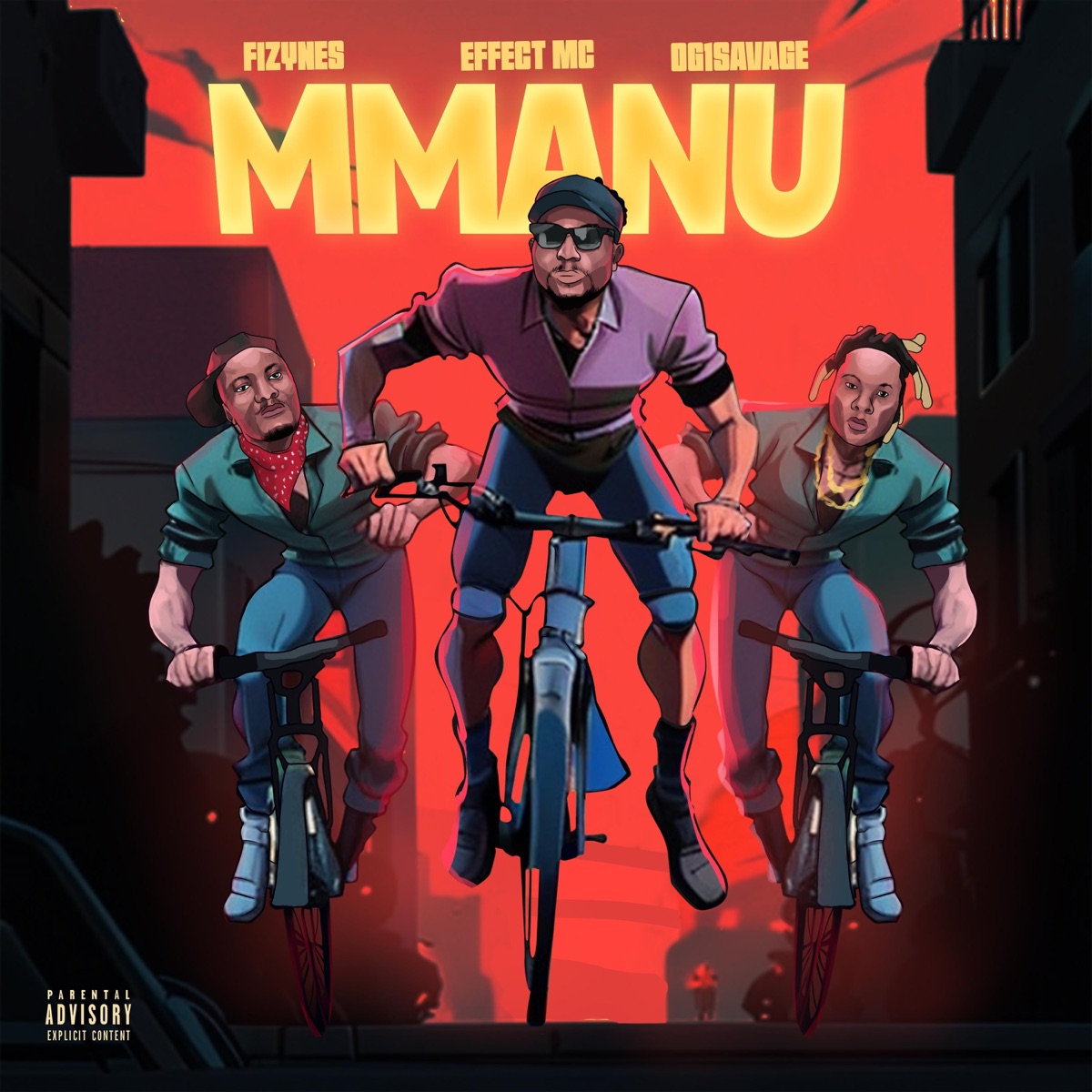 Mmanu (feat. Effect mc & Og1savage) - Single by Fizynes album cover