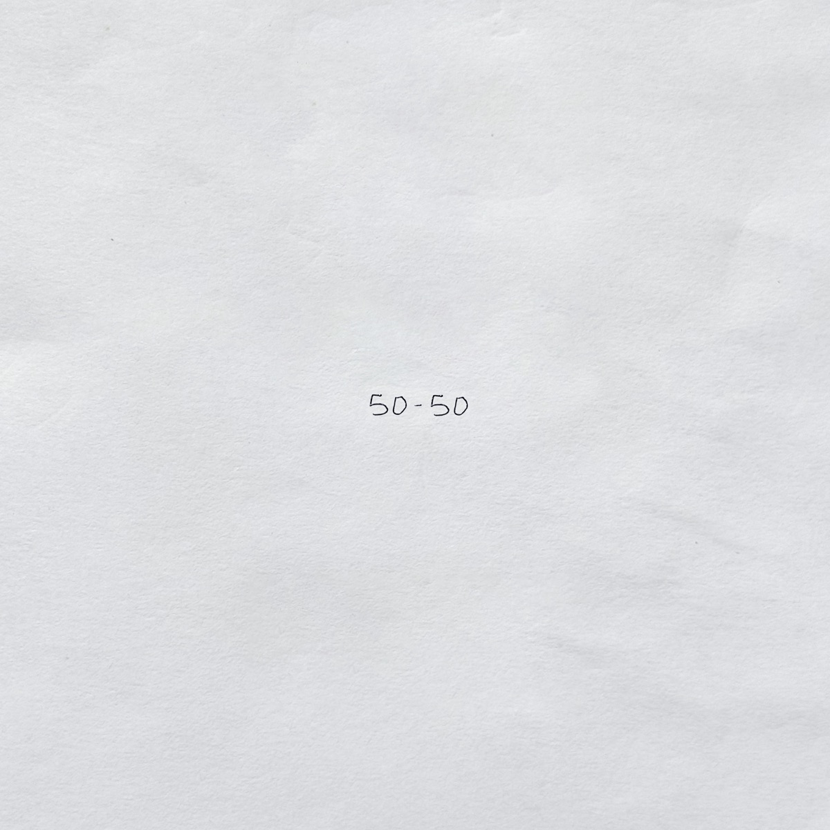 50-50 - Single by S&A & Wraith V album cover