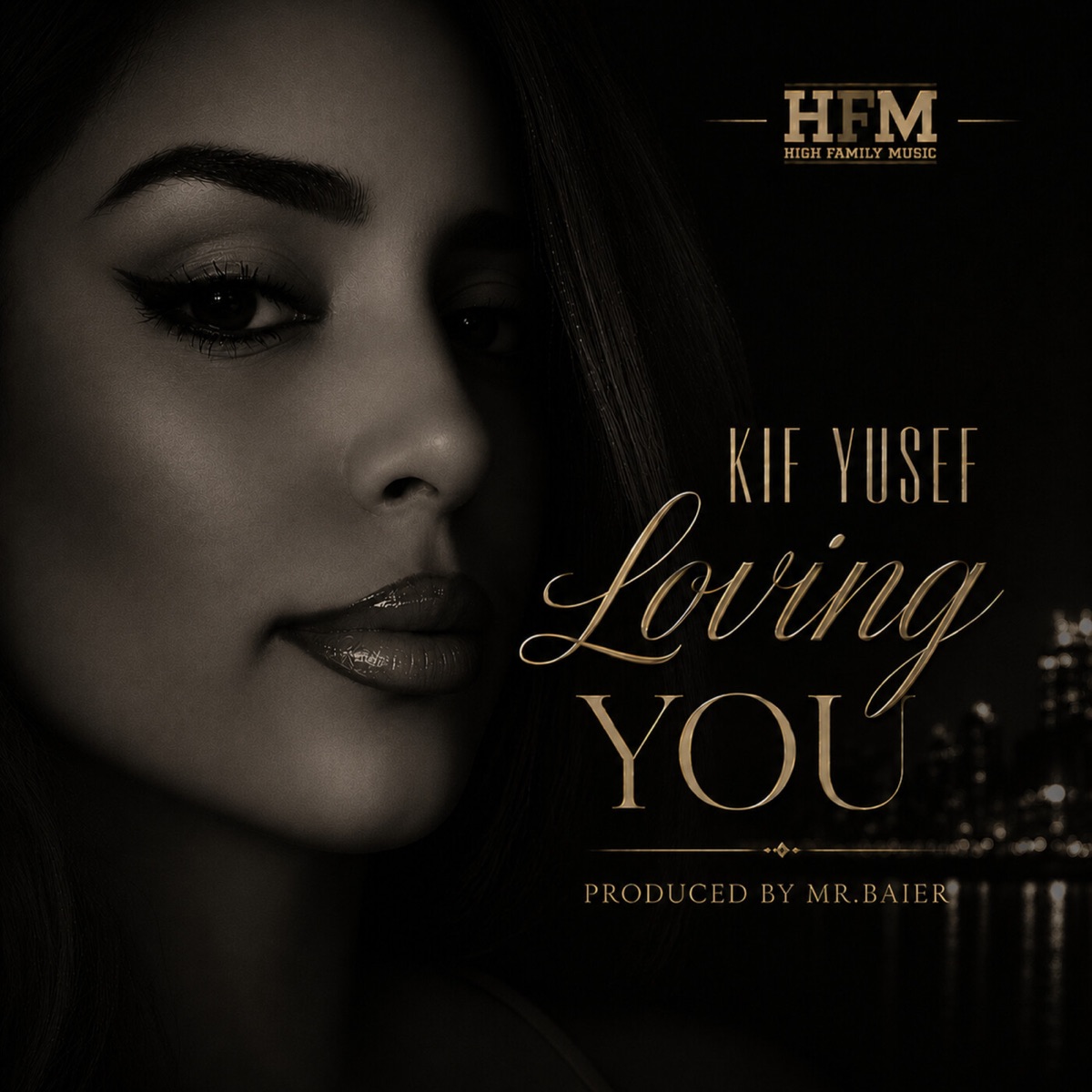 Loving You (feat. Mrbaier) - Single by Kif Yusef album cover