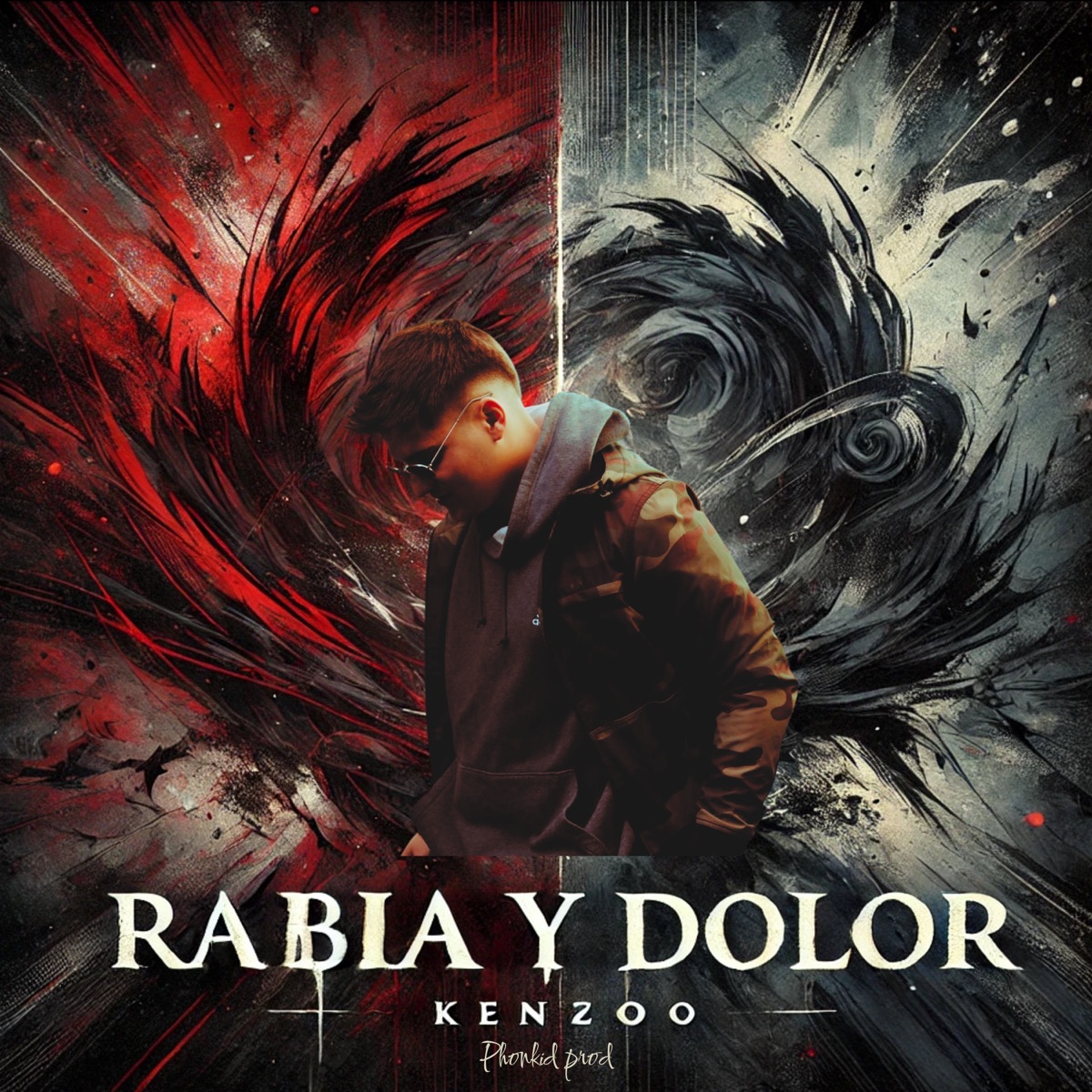 Rabia y dolor - Single by Kenzoo & Phonkid Prod album cover