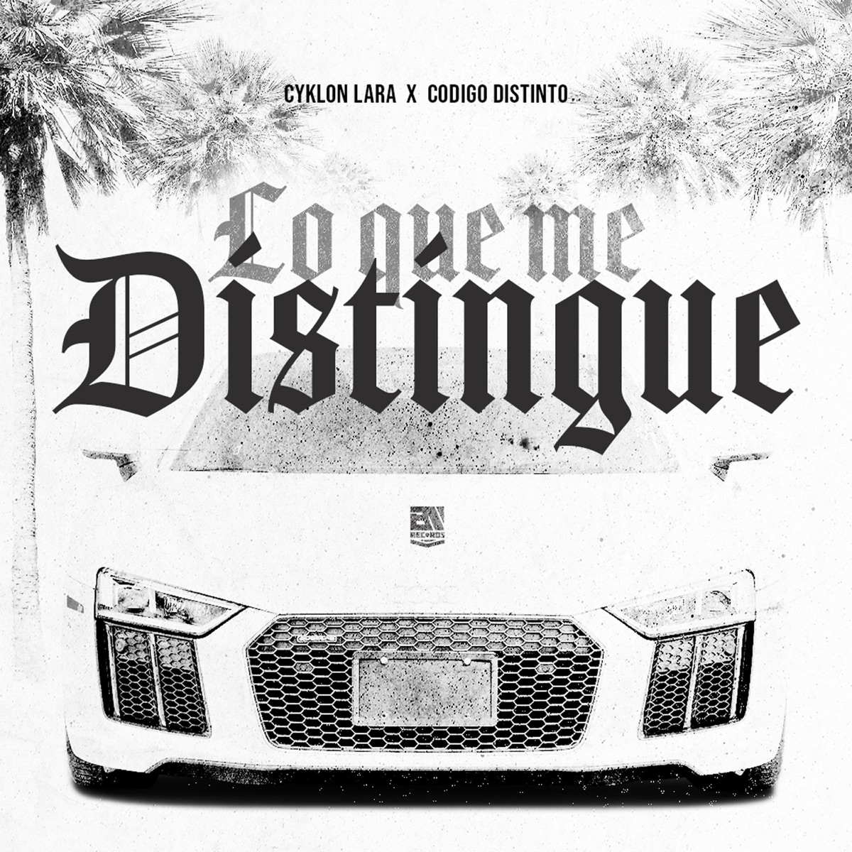 Lo Que Me Distingue - Single by Cyklon Lara & Código Distinto album cover