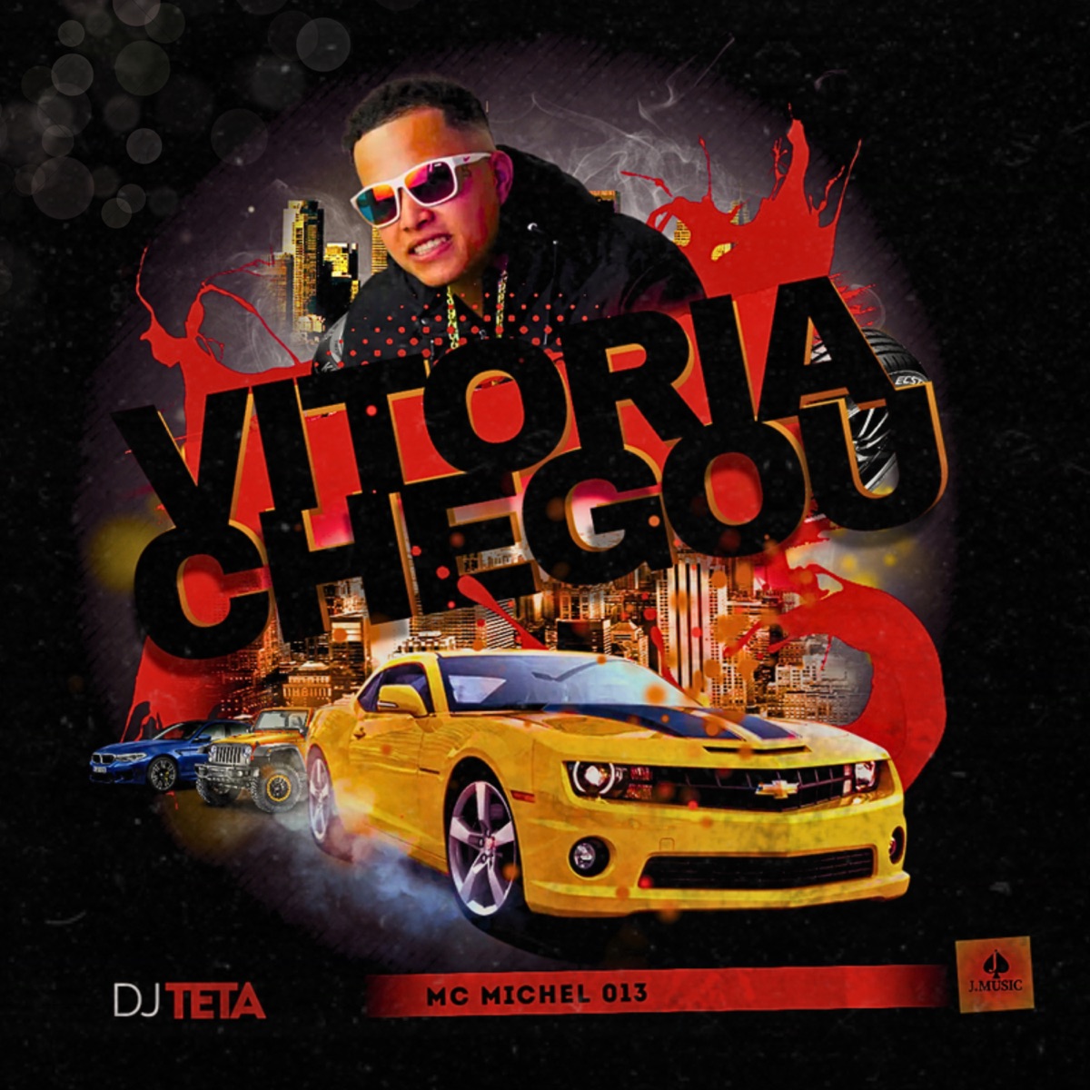 Vitoria Chegou - Single by MC Michel 013 & DJ Teta album cover