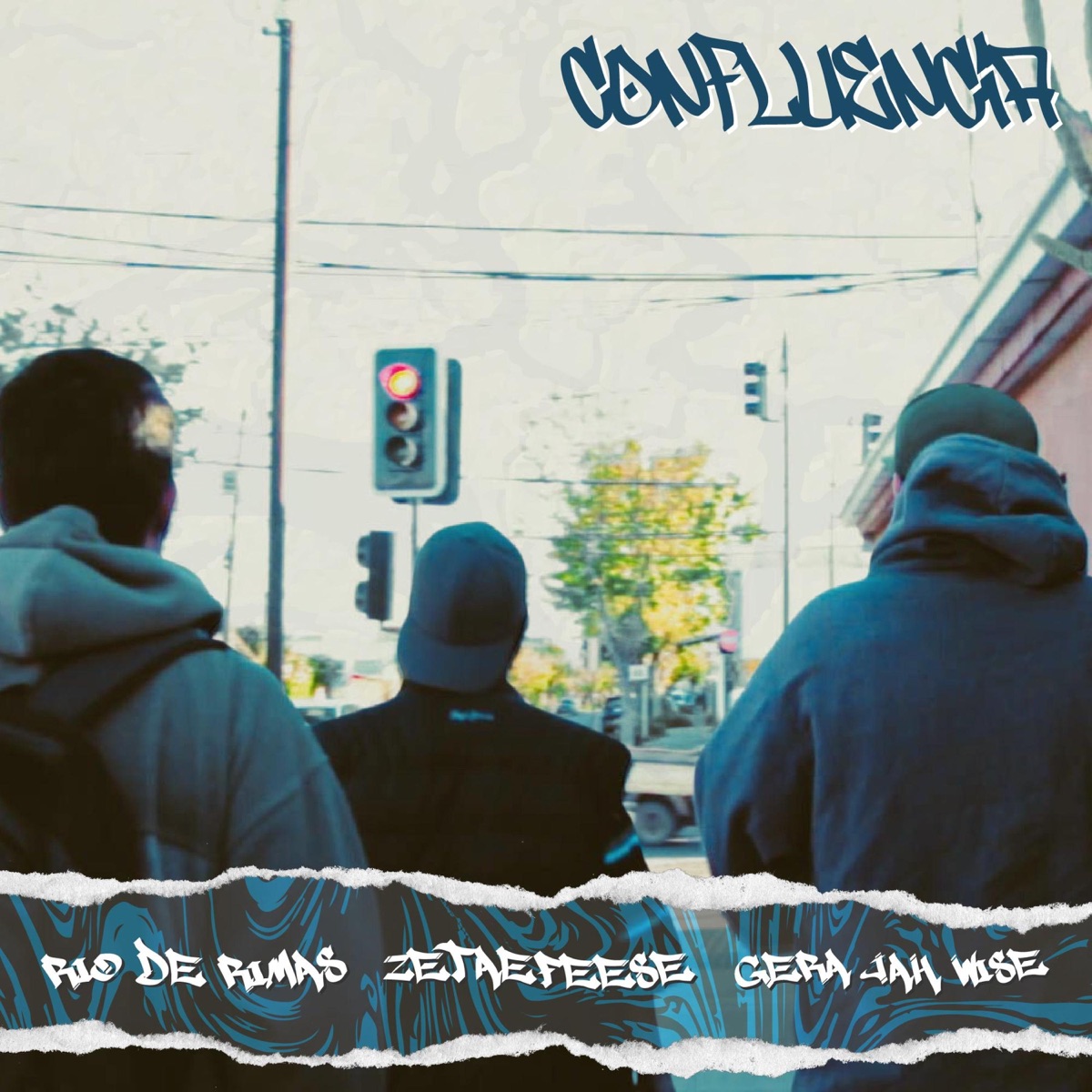 CONFLUENCIA (feat. Zetaefeese & Gera Jah Wise) - Single by Río de Rimas album cover