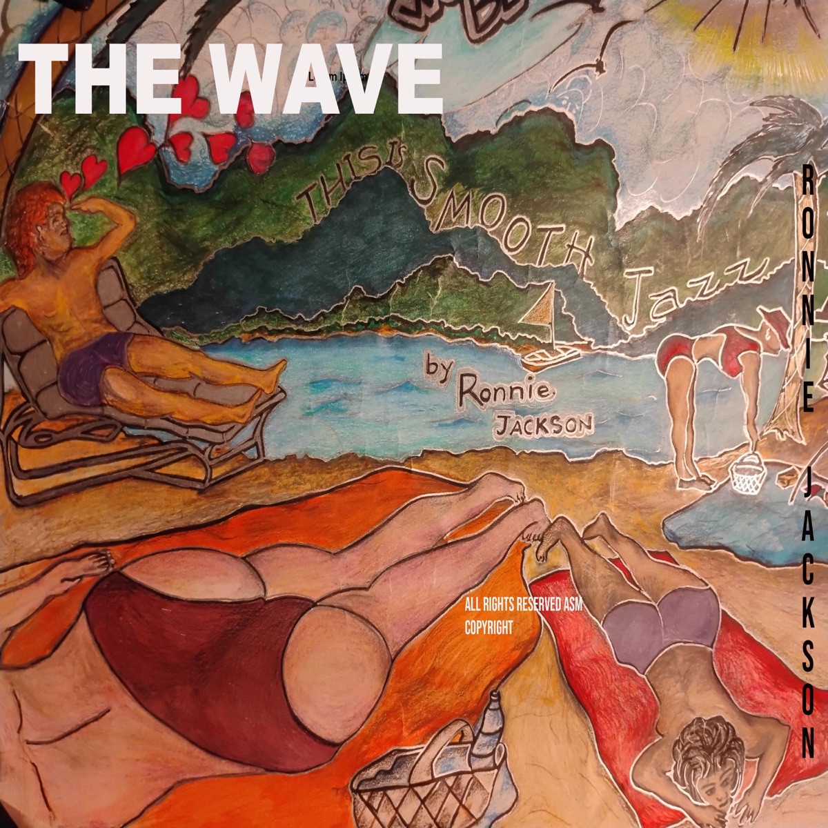 The Wave - Single by Ronnie Jackson album cover