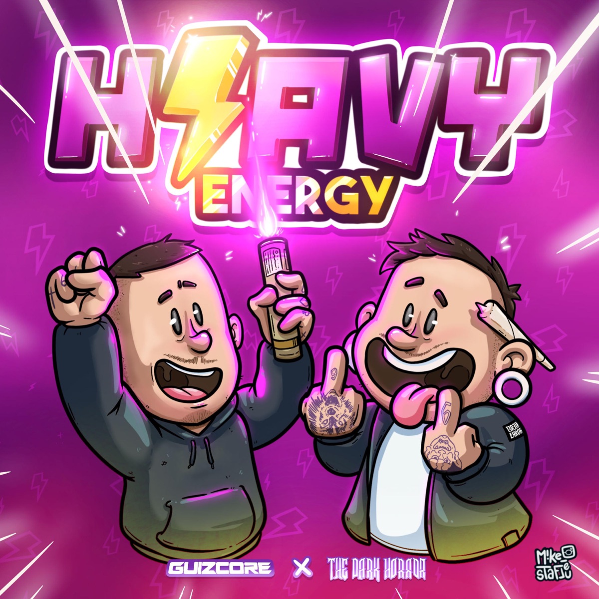 Heavy Energy by The Dark Horror & Guizcore album cover