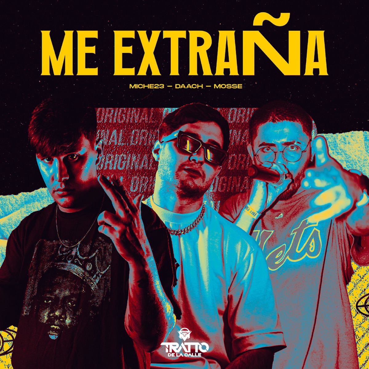Me Extraña (feat. TRATTO DE LA CALLE) - Single by Mosse dice, DAACH & Miche23 album cover