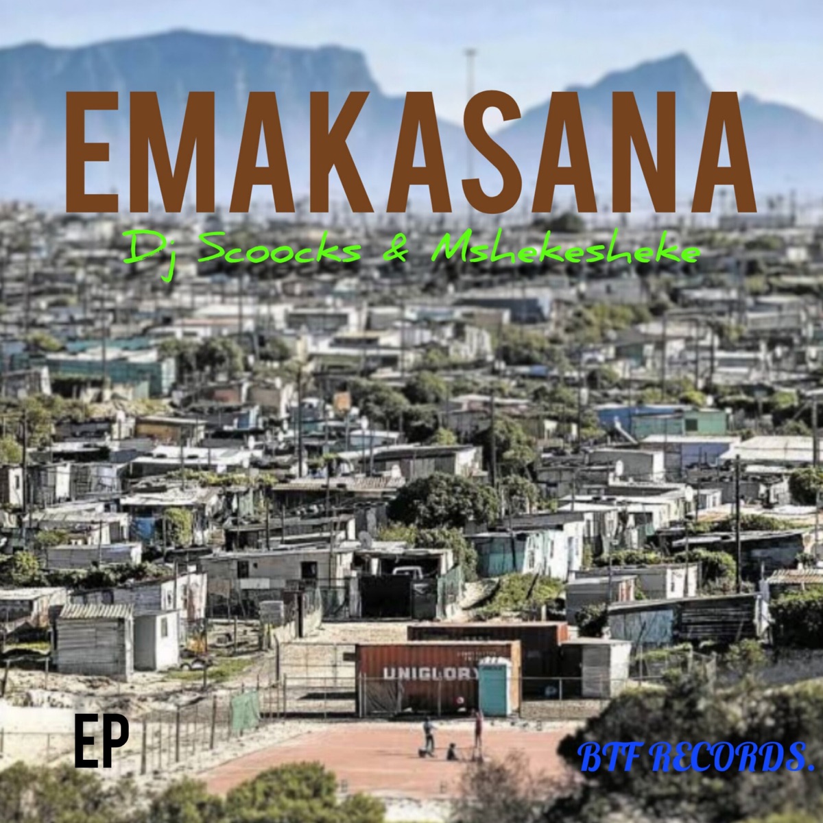 Emakasana (2025) - EP by Dj Scoocks & Mshekesheke album cover