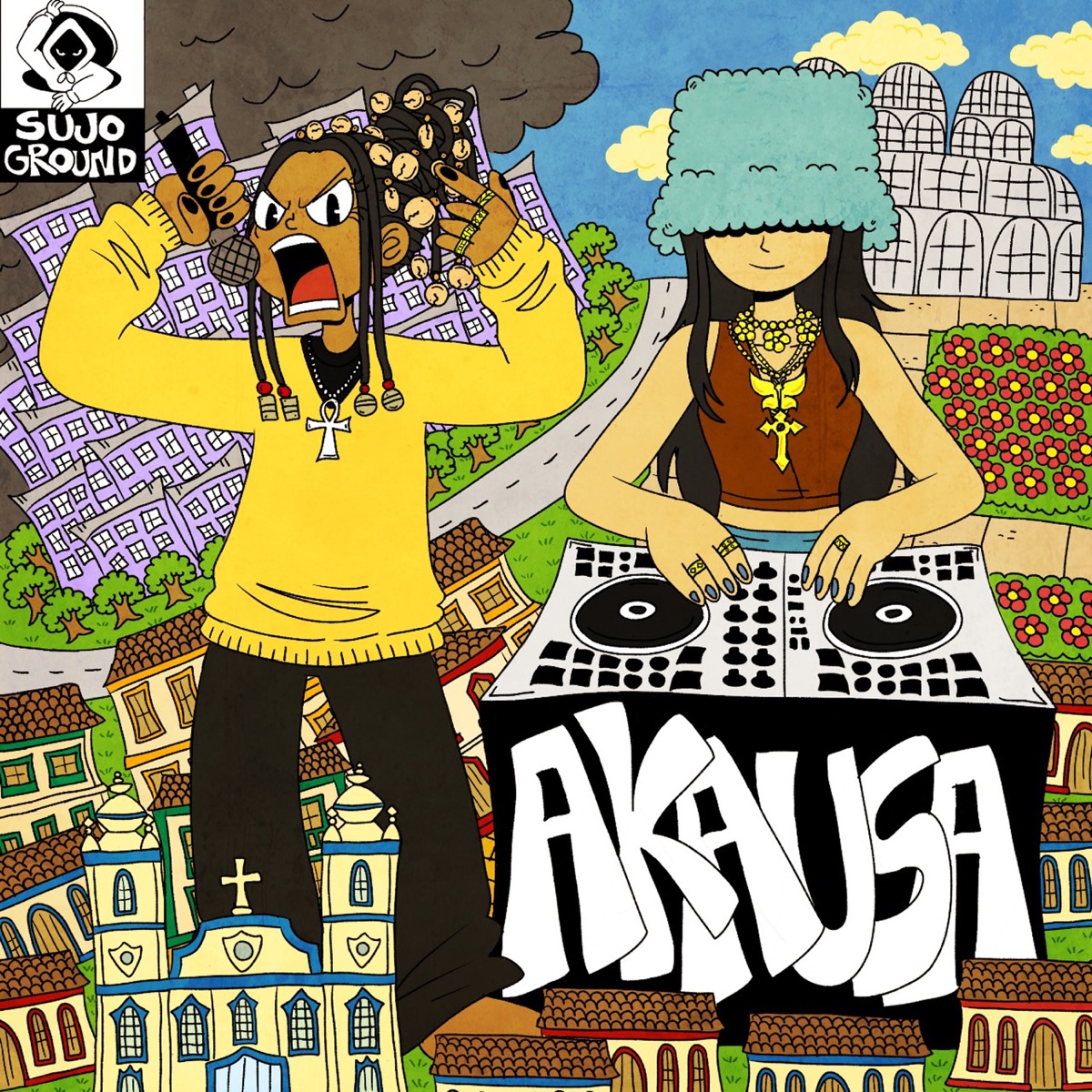 AKAUSA - Single by A-Ka & B No Beat album cover
