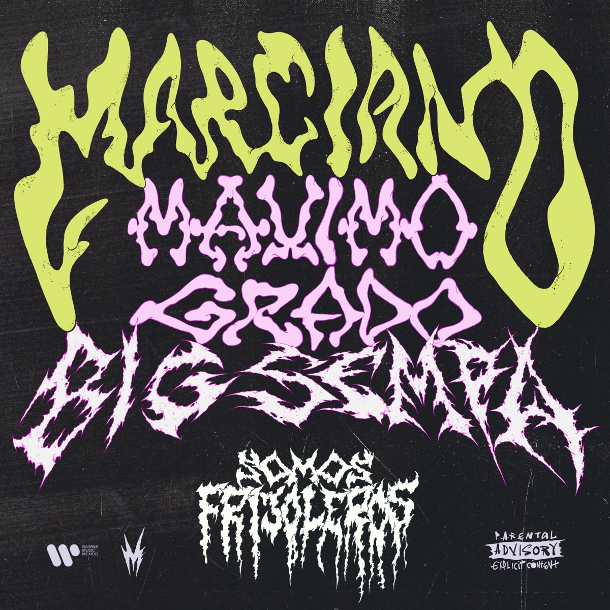 MARCIANO (I Turned Into A Martian) - Single by Somos Frijoleros, Grupo Maximo Grado & Big Sempa album cover