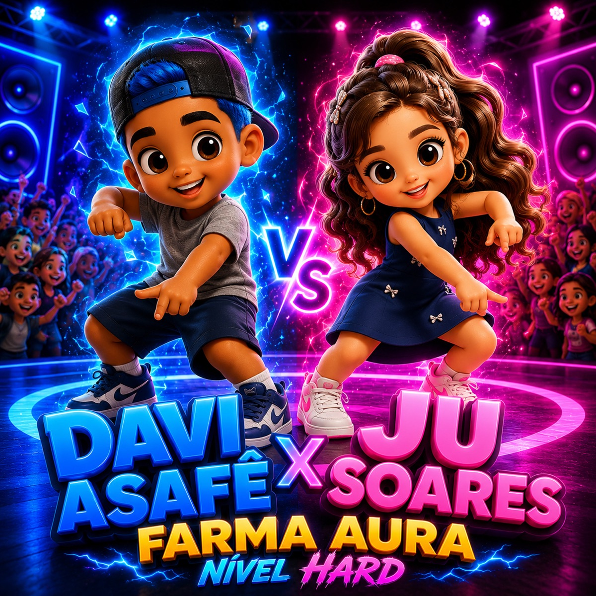 Farma Aura nível hard - Single by Davi Asafe & Ju Soares album cover