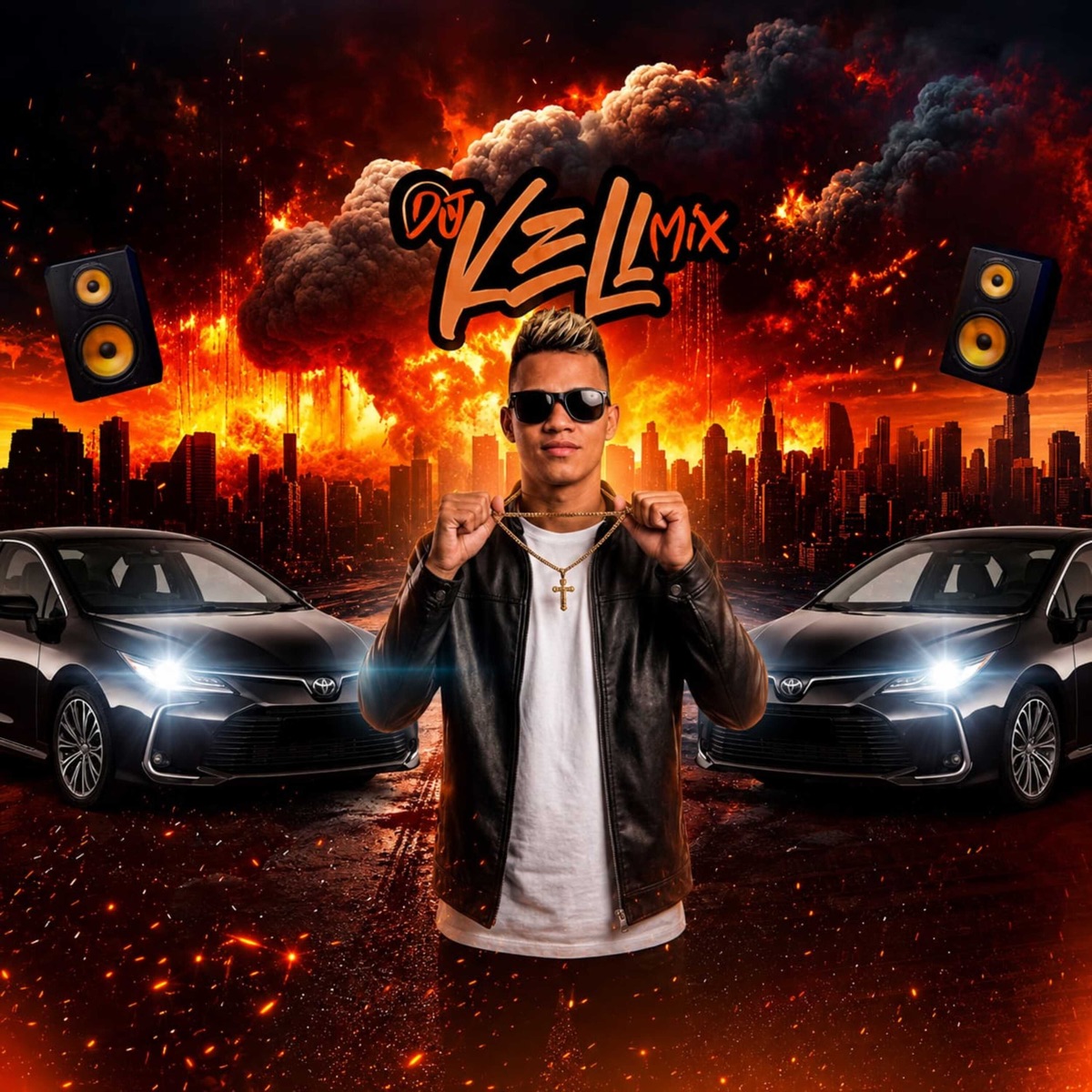 Fode no Carro Bixo - Single by DJ KELL MIX, Mc Urubuzinho & MC Negritin album cover