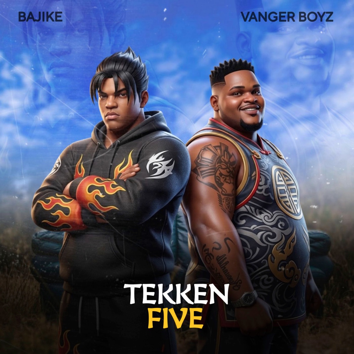 Tekken Five (feat. Vanger Boyz) - Single by Bajike album cover