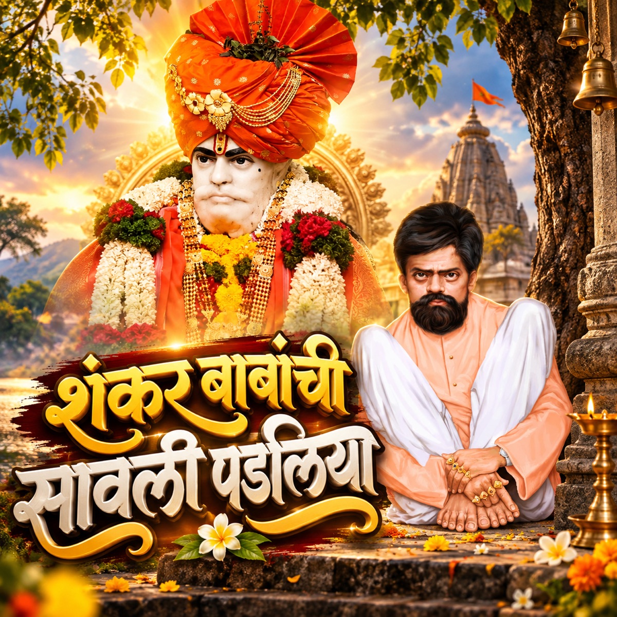 SHANKAR BABANCHI SAVLI PADLIYA - Single by Chandan Kambale album cover