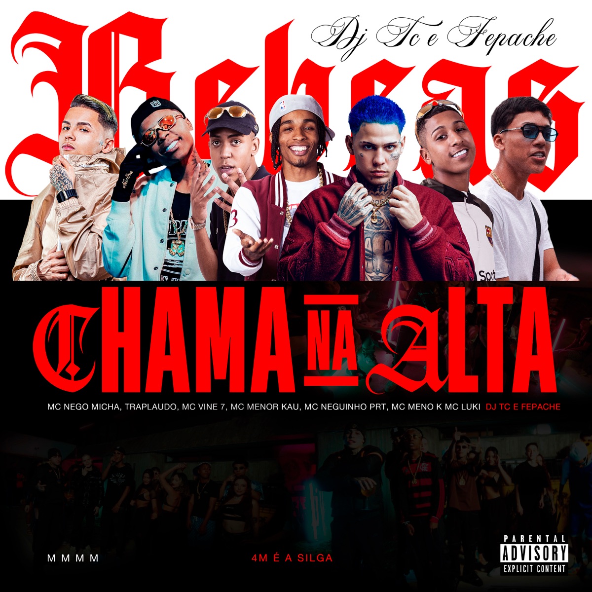 Chama na Alta (feat. MC Luki, Mc Menor Kau, Mc Neguinho PRT, MC Vine7 & MC Meno K) - Single by TrapLaudo, MC Nego Micha & DJ TC album cover