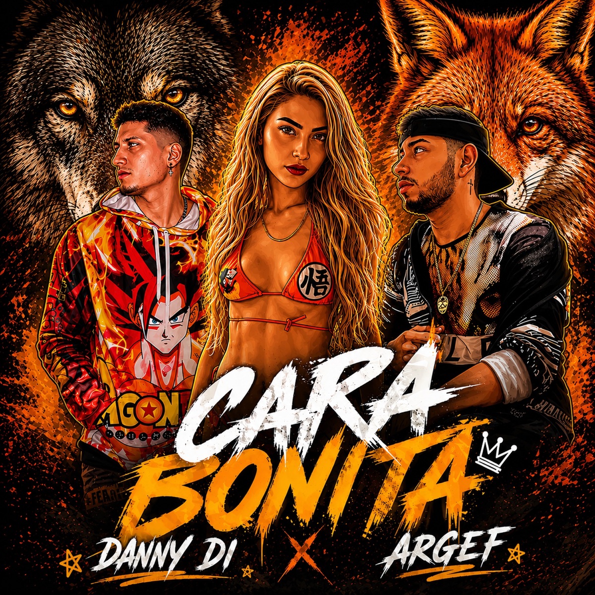 Cara Bonita (feat. Argef) - Single by Danny di album cover