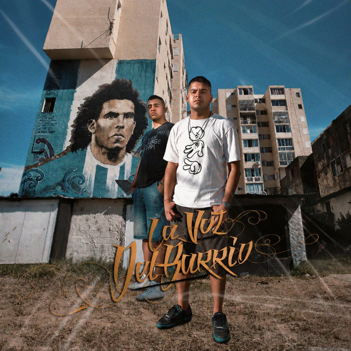 La Voz del Barrio by El Melly & Los Gansters album cover